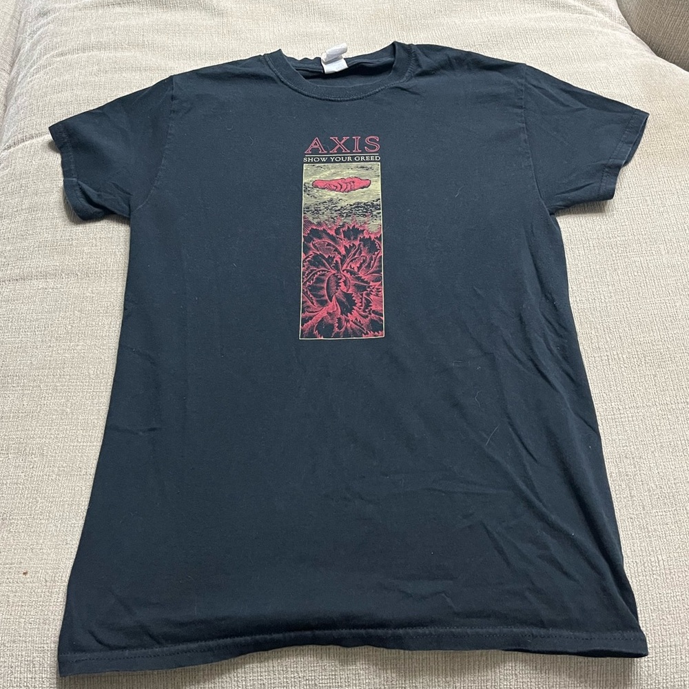 Axis Show Your Greed Tour T-shirt Black Size S